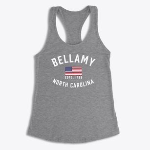 Bellamy North Carolina Patriot Women's Racerback Tank