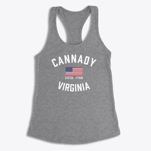 Cannady Virginia Patriot Women's Racerback Tank