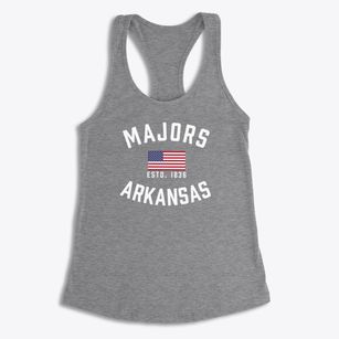 Majors Arkansas Patriot Women's Racerback Tank