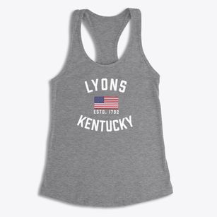Lyons Kentucky Patriot Women's Racerback Tank