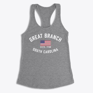 Great Branch South Carolina Patriot Women's Racerback Tank