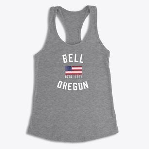 Bell Oregon Patriot Women's Racerback Tank