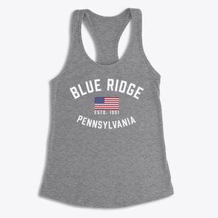 Blue Ridge Pennsylvania Patriot Women's Racerback Tank