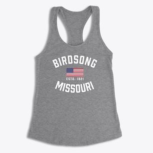 Birdsong Missouri Patriot Women's Racerback Tank