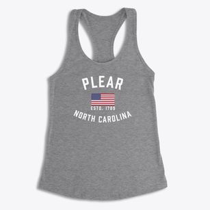 Plear North Carolina Patriot Women's Racerback Tank