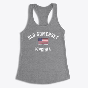 Old Somerset Virginia Patriot Women's Racerback Tank