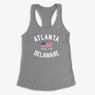 Atlanta Delaware Patriot Women's Racerback Tank