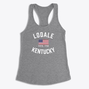 Lodale Kentucky Patriot Women's Racerback Tank