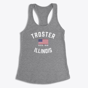 Troster Illinois Patriot Women's Racerback Tank