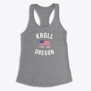 Kroll Oregon Patriot Women's Racerback Tank