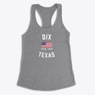 Dix Texas Patriot Women's Racerback Tank