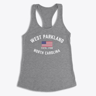 West Parkland North Carolina Patriot Women's Racerback Tank
