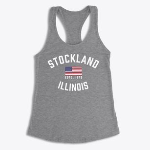 Stockland Illinois Patriot Women's Racerback Tank