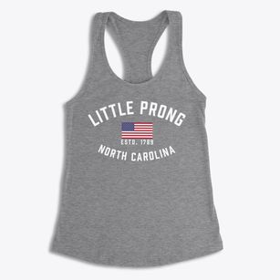 Little Prong North Carolina Patriot Women's Racerback Tank