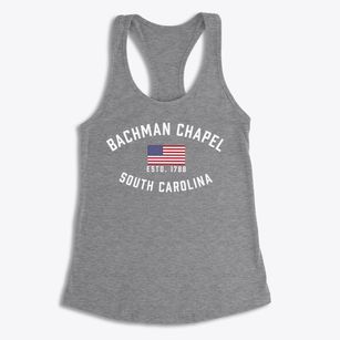 Bachman Chapel South Carolina Patriot Women's Racerback Tank