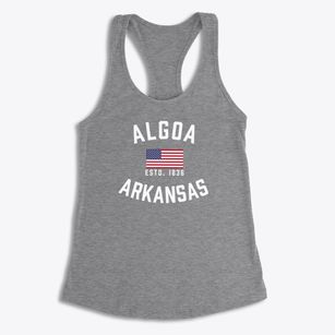 Algoa Arkansas Patriot Women's Racerback Tank