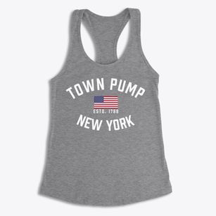 Town Pump New York Patriot Women's Racerback Tank