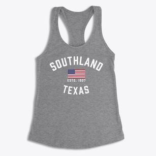 Southland Texas Patriot Women's Racerback Tank