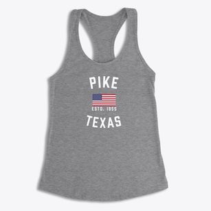 Pike Texas Patriot Women's Racerback Tank