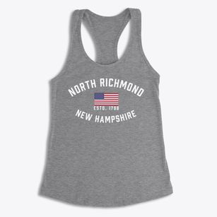 North Richmond New Hampshire Patriot Women's Racerback Tank