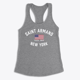 St. Armand New York Patriot Women's Racerback Tank