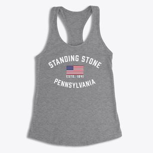 Standing Stone Pennsylvania Patriot Women's Racerback Tank