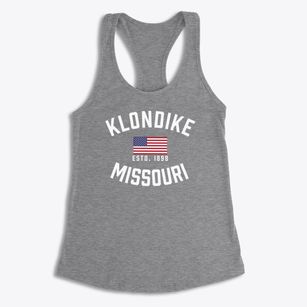 Klondike Missouri Patriot Women's Racerback Tank
