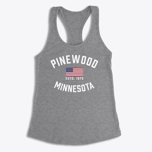 Pinewood Minnesota Patriot Women's Racerback Tank