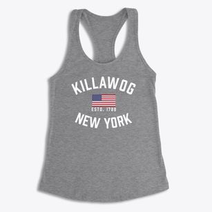 Killawog New York Patriot Women's Racerback Tank