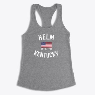 Helm Kentucky Patriot Women's Racerback Tank