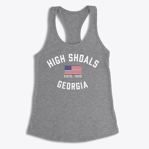 High Shoals Georgia Patriot Women's Racerback Tank
