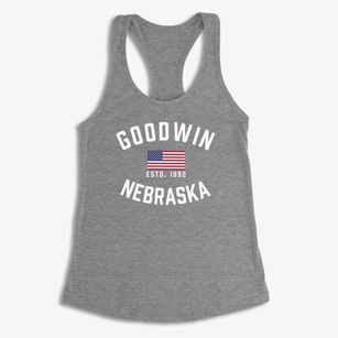 Goodwin Nebraska Patriot Women's Racerback Tank