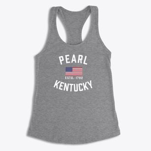 Pearl Kentucky Patriot Women's Racerback Tank
