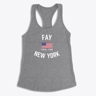Fay New York Patriot Women's Racerback Tank