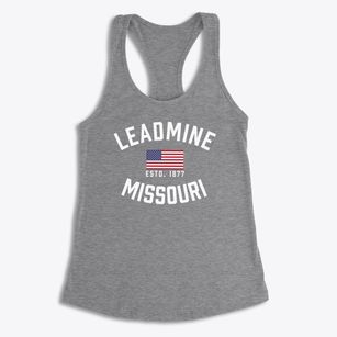 Leadmine Missouri Patriot Women's Racerback Tank