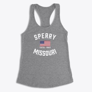 Sperry Missouri Patriot Women's Racerback Tank
