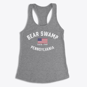 Bear Swamp Pennsylvania Patriot Women's Racerback Tank