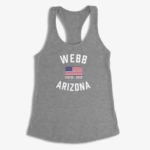 Webb Arizona Patriot Women's Racerback Tank