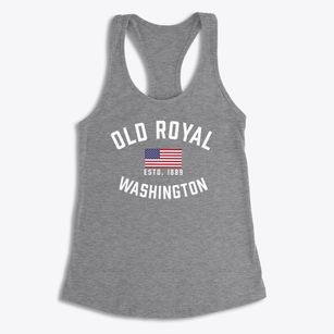 Old Royal Washington Patriot Women's Racerback Tank