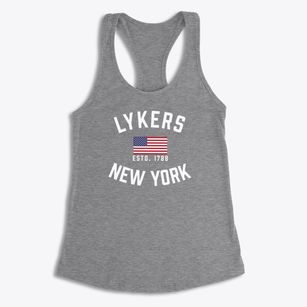 Lykers New York Patriot Women's Racerback Tank