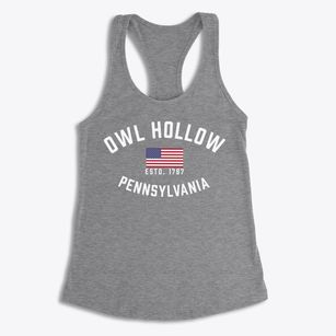 Owl Hollow Pennsylvania Patriot Women's Racerback Tank
