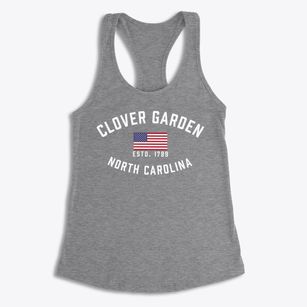 Clover Garden North Carolina Patriot Women's Racerback Tank