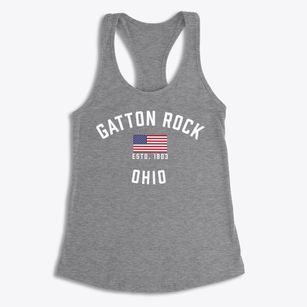 Gatton Rock Ohio Patriot Women's Racerback Tank