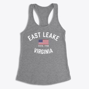 East Leake Virginia Patriot Women's Racerback Tank