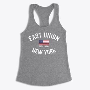 East Union New York Patriot Women's Racerback Tank