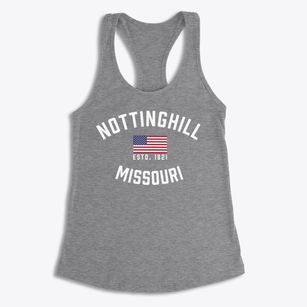 Nottinghill Missouri Patriot Women's Racerback Tank