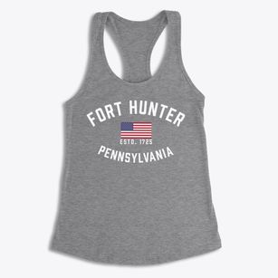 Fort Hunter Pennsylvania Patriot Women's Racerback Tank