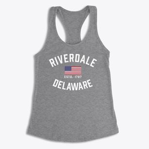 Riverdale Delaware Patriot Women's Racerback Tank