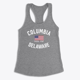 Columbia Delaware Patriot Women's Racerback Tank
