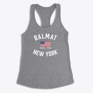 Balmat New York Patriot Women's Racerback Tank